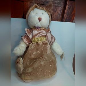 Russ Reflections On Living Aurora Stuffed Animal Plush Bear Victorian